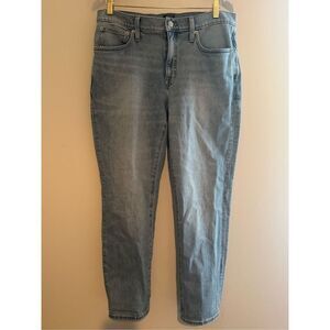 J. Crew Slim Boyfriend Women's Jeans Blue Medium Wash Size 30
